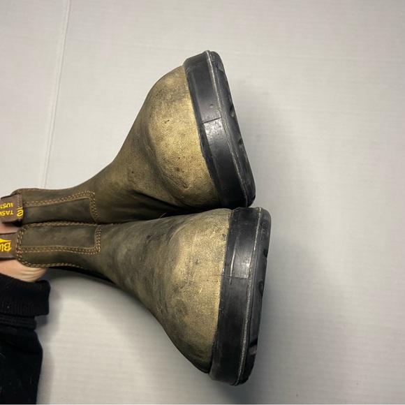 BLUNDSTONE 2056 ALL-TERRAIN CHELSEA BOOTS - RUSTIC BROWN AU 8 - Picture 12 of 13